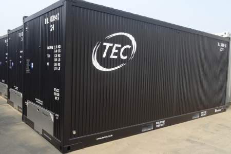 Tank containers for asphalt