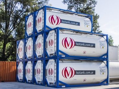 Tank containers for food products